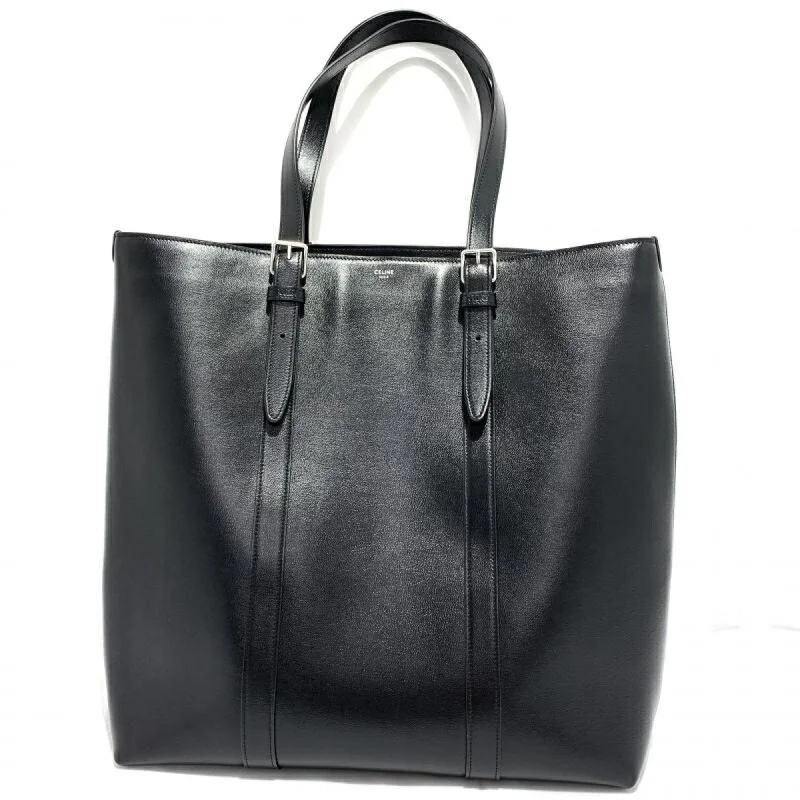 Handle bags with soft leather for luxury -Celine Cabas  Leather Tote Bag (Pre-Owned)