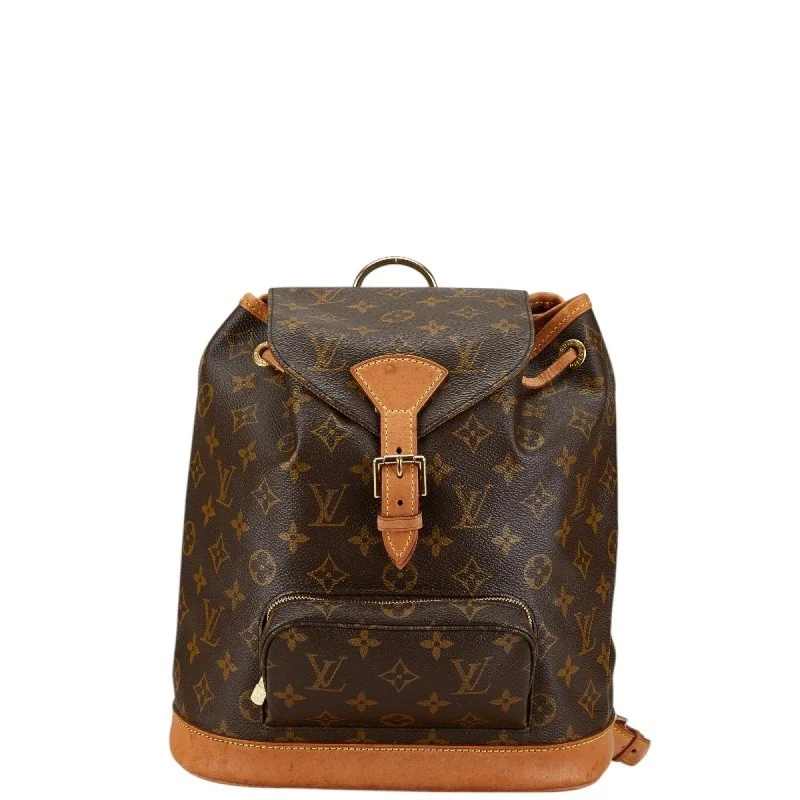 Handle bags with geometric patterns for modernity -Louis Vuitton  Pvc Leather Backpack (Pre-Owned)