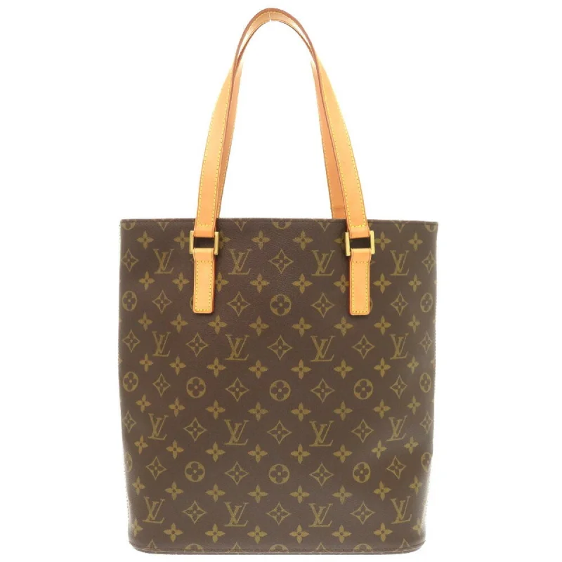 Handle bags with modern cutouts for style -Louis Vuitton  Monogram Tote Bag (Pre-Owned)