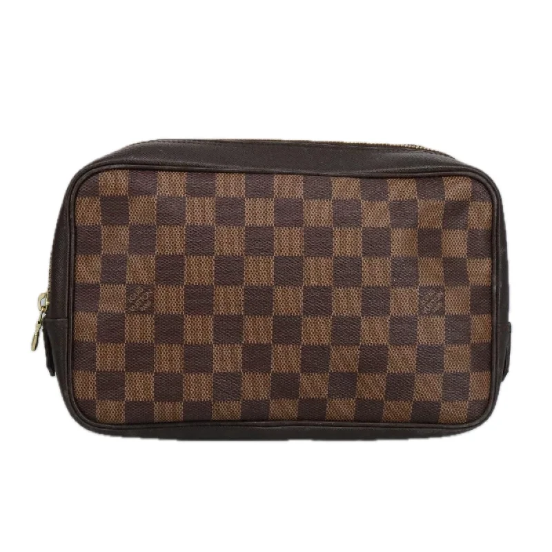 Handle bags with rustic leather for charm -Louis Vuitton Trousse De Toilette  Canvas Clutch Bag (Pre-Owned)