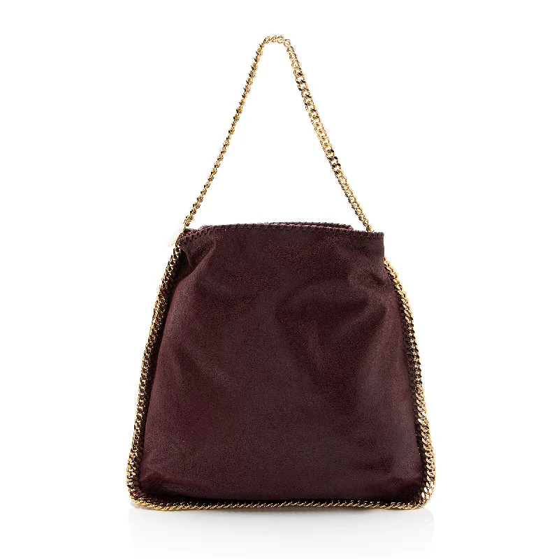 Handle bags with modern cutouts for style -Stella McCartney Shaggy Deer Falabella Shoulder Bag