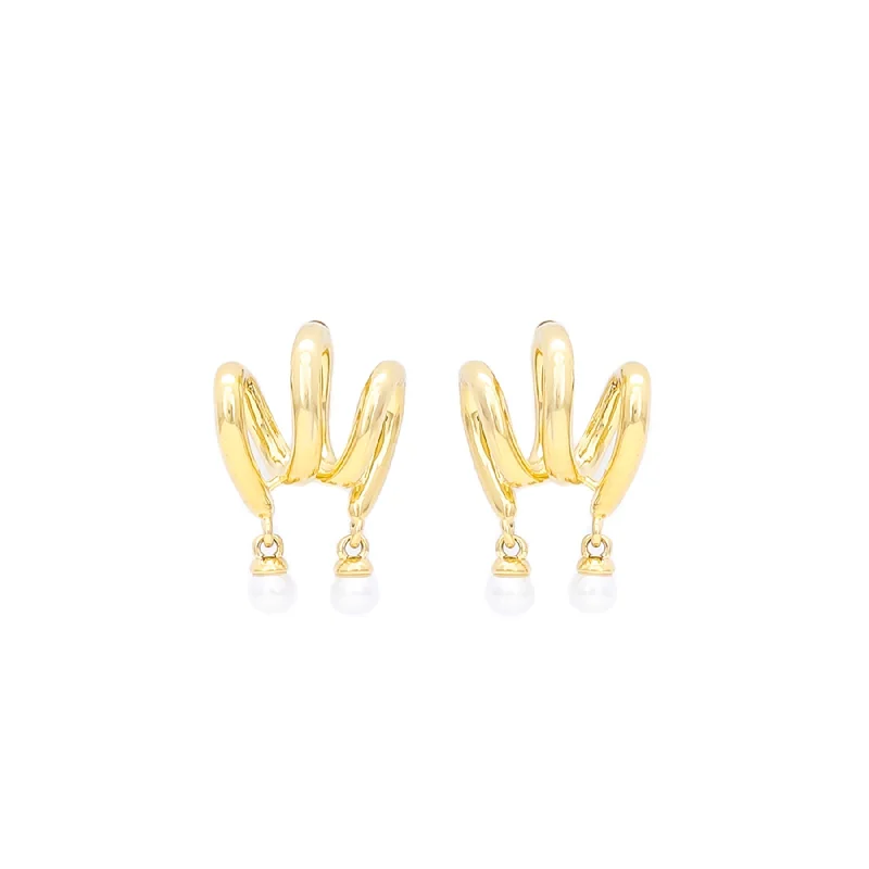 Heavy Duty Drop Earrings for Durability -Earrings-J0502215