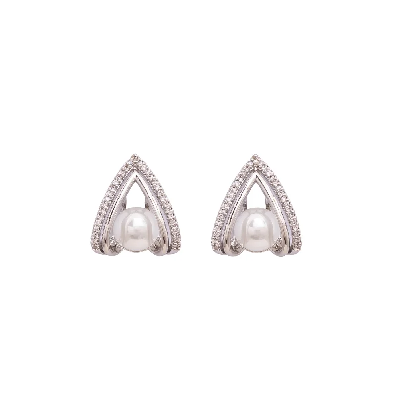 Pearl Drop Earrings for Elegance -Earrings- J0600716