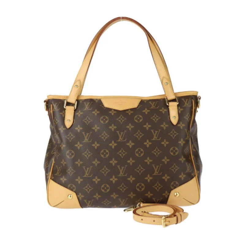 Handle bags with sleek hardware for sophistication -Louis Vuitton  Pvc Leather Handbag Shoulder Bag Tote Bag (Pre-Owned)