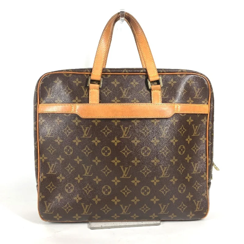 Handle bags with perforated details for style -Louis Vuitton  Monogram Canvas Handbag Tote Bag (Pre-Owned)