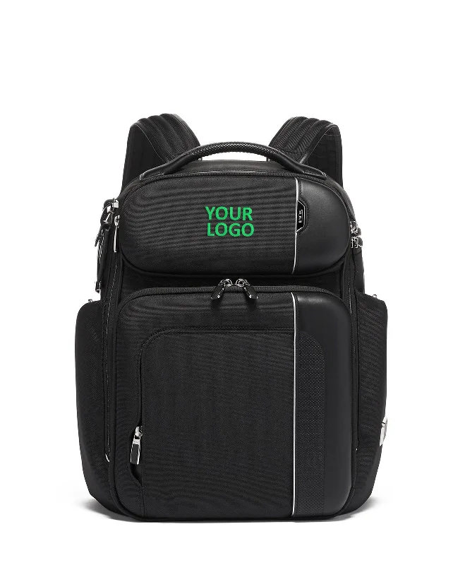 Ultralight backpack for minimalist backpacking trips -Tumi Barker Custom Backpacks, Black