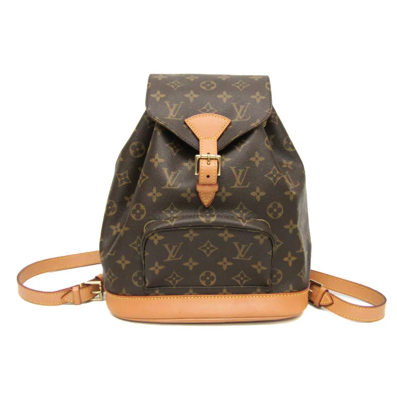 Handle bags with sleek zippers for closure -Louis Vuitton    Backpack (Pre-Owned)