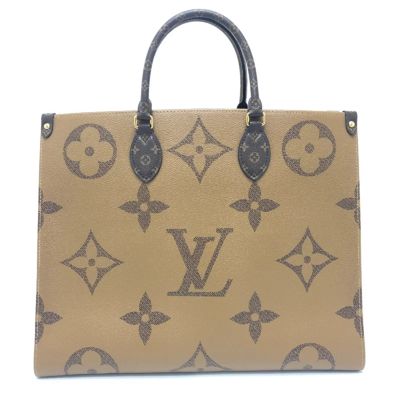 Handle bags with waterproof lining for protection -Louis Vuitton   Color Monogram Reverse Handbag Tote Bag (Pre-Owned)