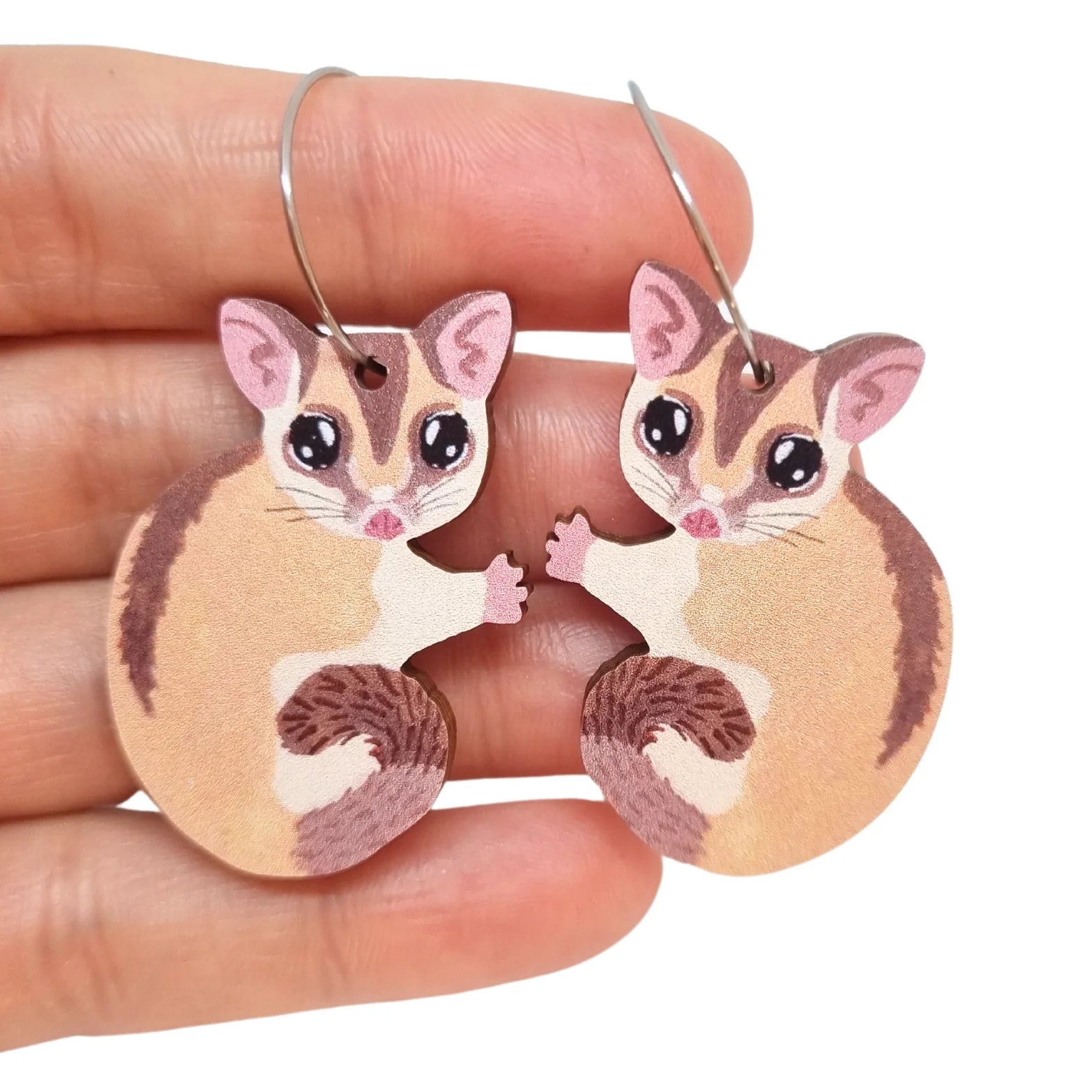 Maximalist Drop Earrings for Bling -Pixie Nut and Co Sugar Glider Earrings