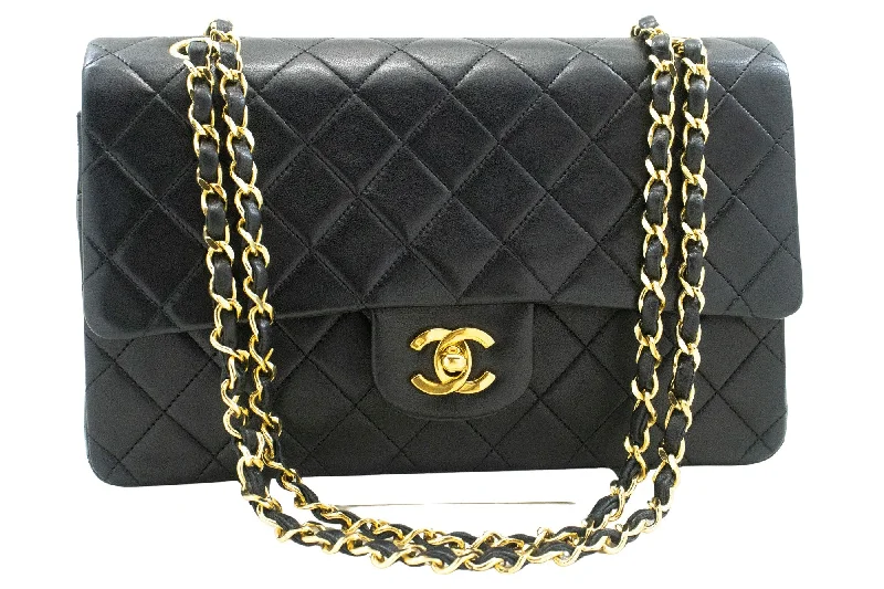 Handle bags with multi-color weaves for vibrancy -Chanel Timeless  Leather Shoulder Bag (Pre-Owned)