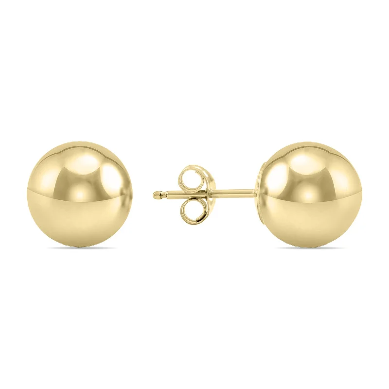 Tarnish Resistant Drop Earrings for Longevity -9Mm 14K  Filled Round Ball Earrings