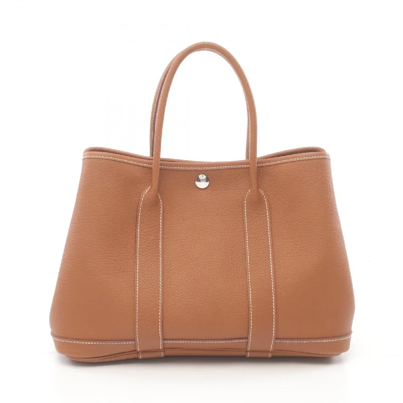 Handle bags with modern cutouts for style -Hermes  Negonda Leather Tote Bag (Pre-Owned)