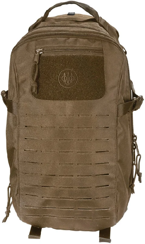 Adjustable strap backpack for custom fit comfort -Beretta Tactical Coyote Tan 29L Capacity 11" Carrying Backpack 91594