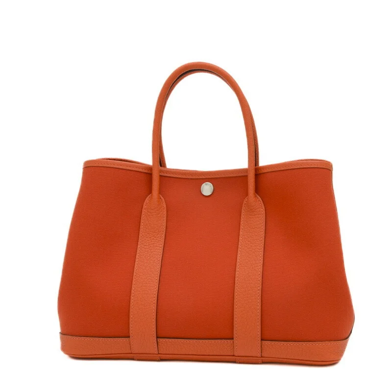 Small handle bags perfect for quick trips -Hermes  Negonda Leather Handbag Tote Bag (Pre-Owned)