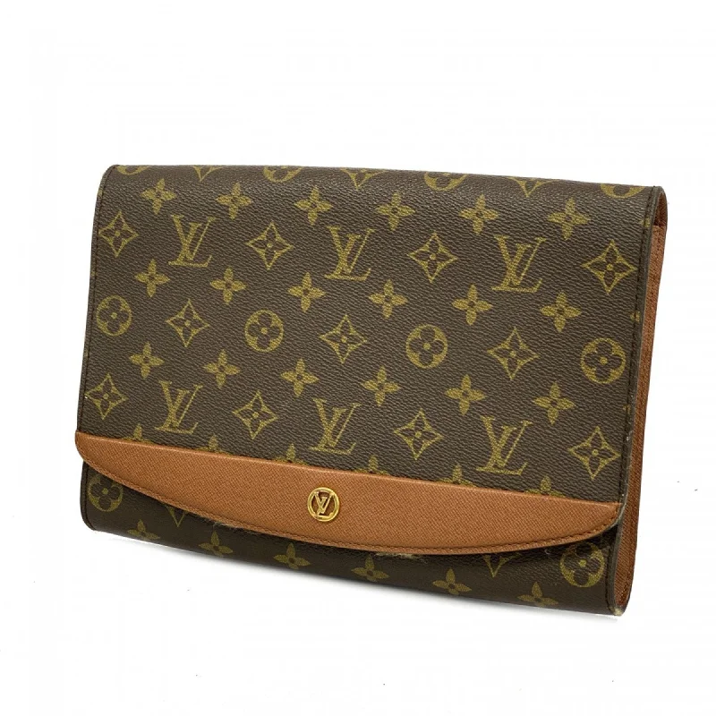 Handle bags with camouflage patterns for edge -Louis Vuitton  Clutch Bag (Pre-Owned)