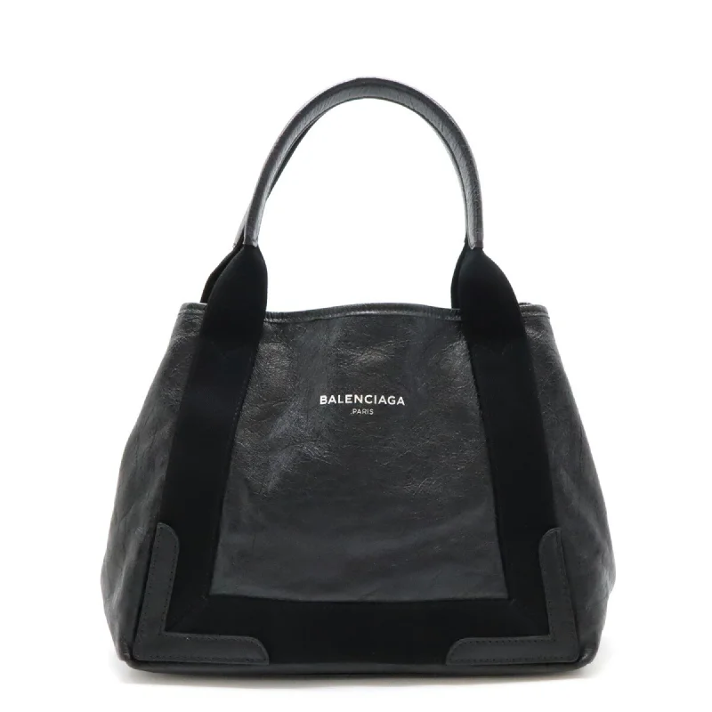 Handle bags with abstract art for uniqueness -Balenciaga  Leather Handbag Tote Bag (Pre-Owned)