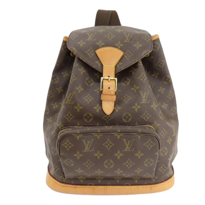 Vegan leather handle bags for eco-friendly chic -Louis Vuitton  Monogram Canvas Backpack (Pre-Owned)