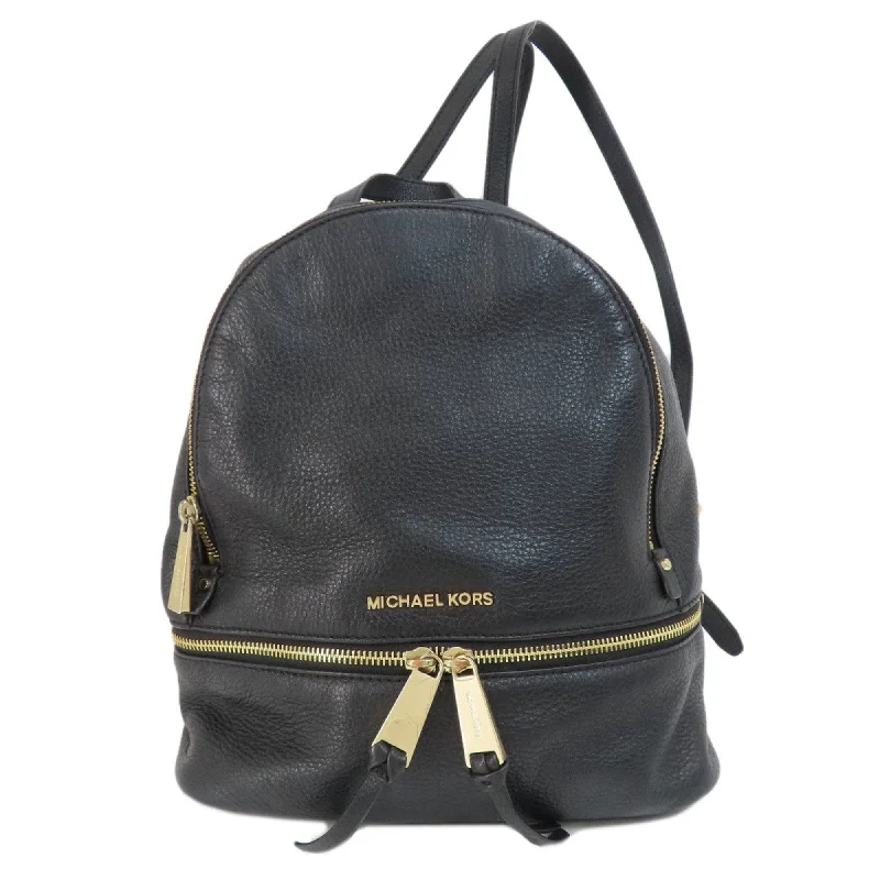 Durable handle bags for heavy-duty everyday use -Michael Kors  Leather Backpack (Pre-Owned)