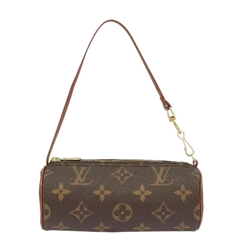 Handle bags with detachable pouches for versatility -Louis Vuitton Papillon  Canvas Clutch Bag (Pre-Owned)