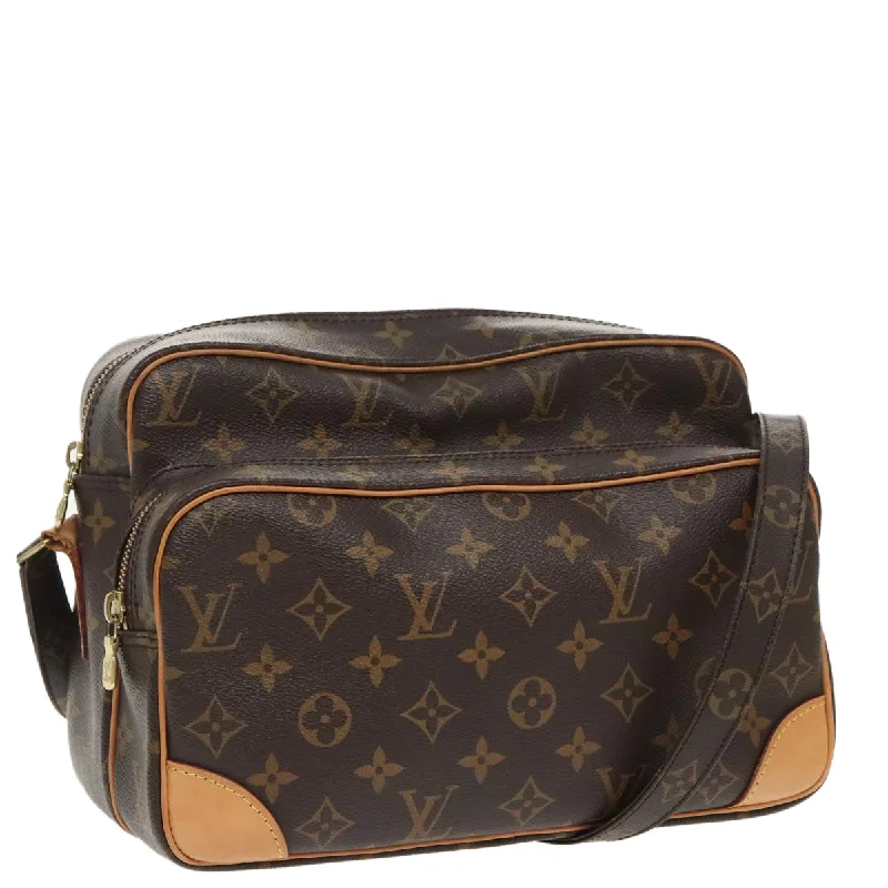 Quilted handle bags with stylish textured finish -Louis Vuitton Nile  Canvas Shoulder Bag (Pre-Owned)