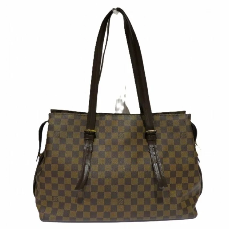 Handle bags with double handles for strength -Louis Vuitton  Damier Canvas Damier Canvas Shoulder Bag Tote Bag (Pre-Owned)