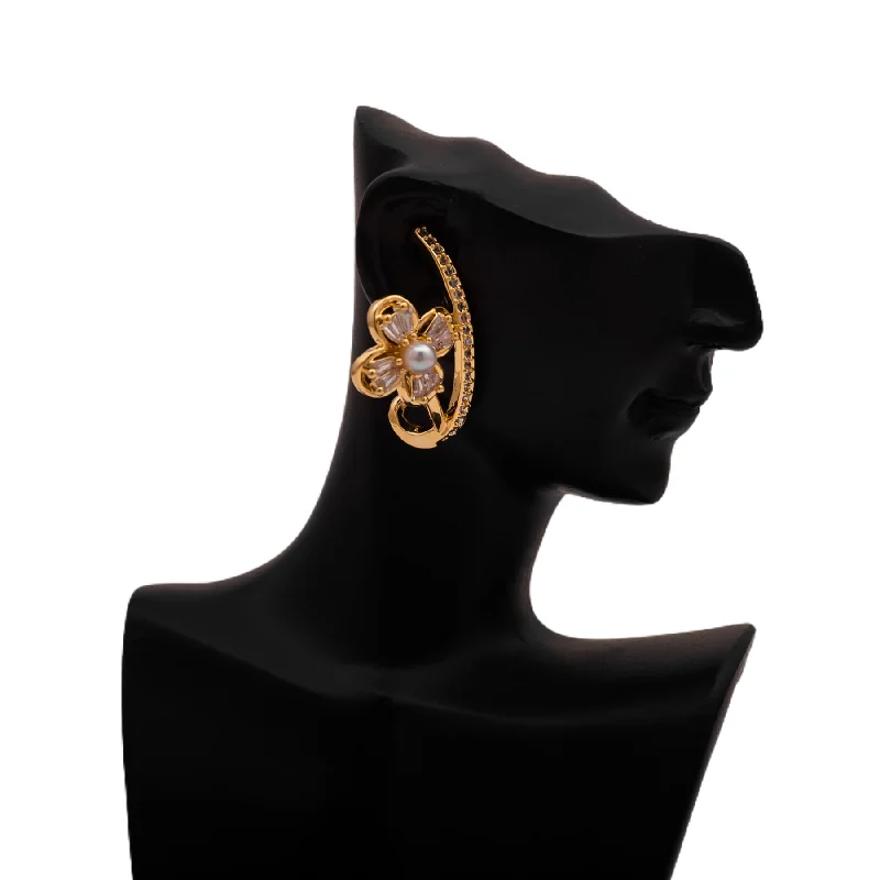 Drop Earrings with Crown Designs -Earrings- J0600815