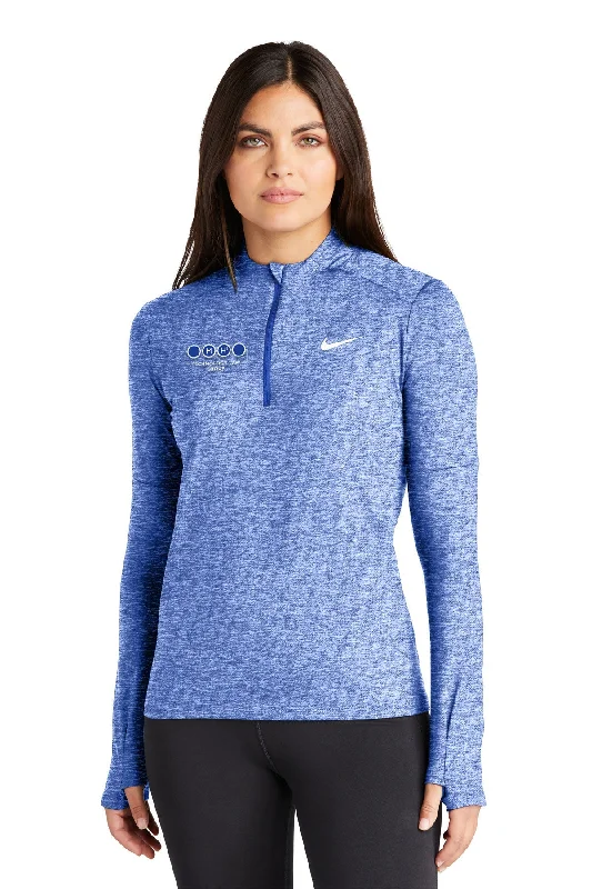 Durable polyester backpack for all-weather reliability -Nike Ladies Dri-FIT Element Custom Quarter Zips, Top Royal Heather [MH2 Technology Law Group LLP]