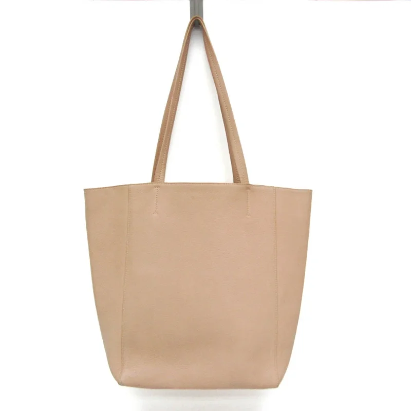 Handle bags with neutral leather for elegance -Celine Cabas  Leather Canvas Tote Bag (Pre-Owned)