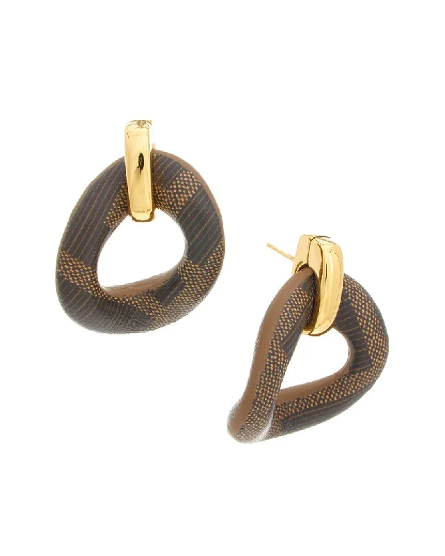 Adjustable Drop Earrings for Custom Fit -FENDI Filo Resin Earrings