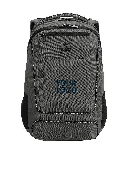 Eco-friendly backpack made from recycled materials -OGIO Range Customzied Backpacks, Tarmac