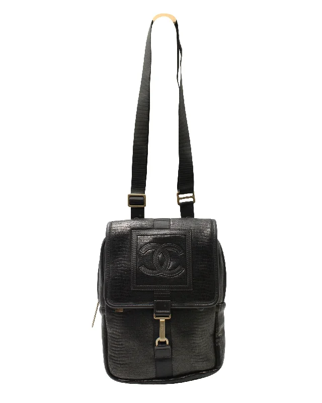 Handle bags with waterproof lining for protection -Chanel Sports Edition 2009 Black Satchel