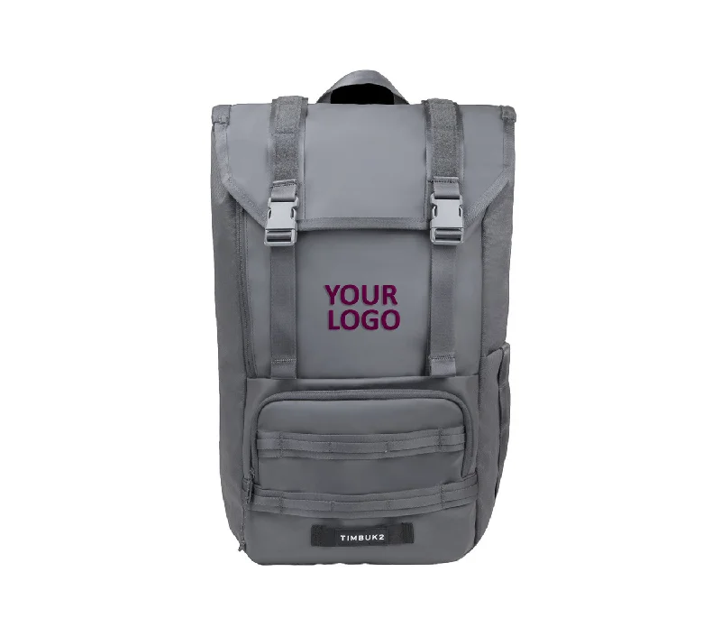 Travel backpack with detachable daypack feature -Timbuk2 Rogue Custom Laptop Backpacks, Steel