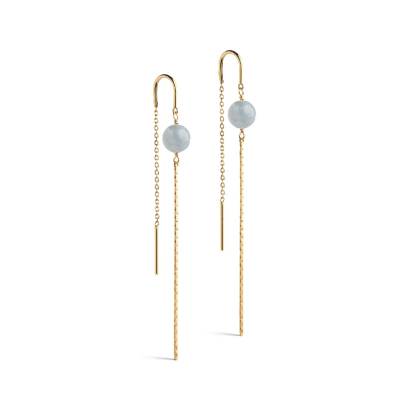 Medium hoop earrings for an everyday look with the perfect balance of style-Earring, Aga