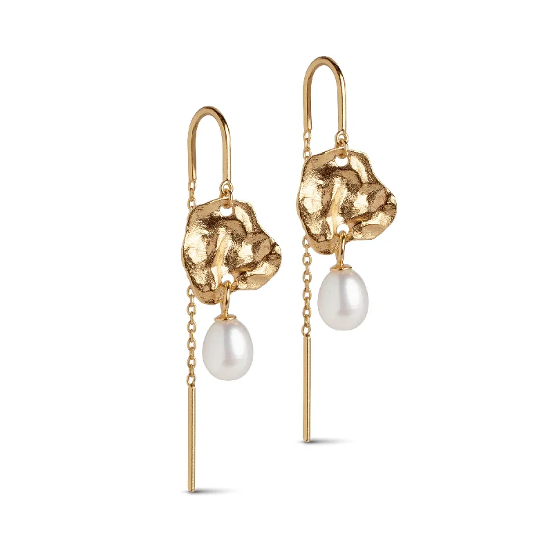 Best hoop earrings with baroque pearls for a luxurious and elegant vibe-Earring, Kai Pearl