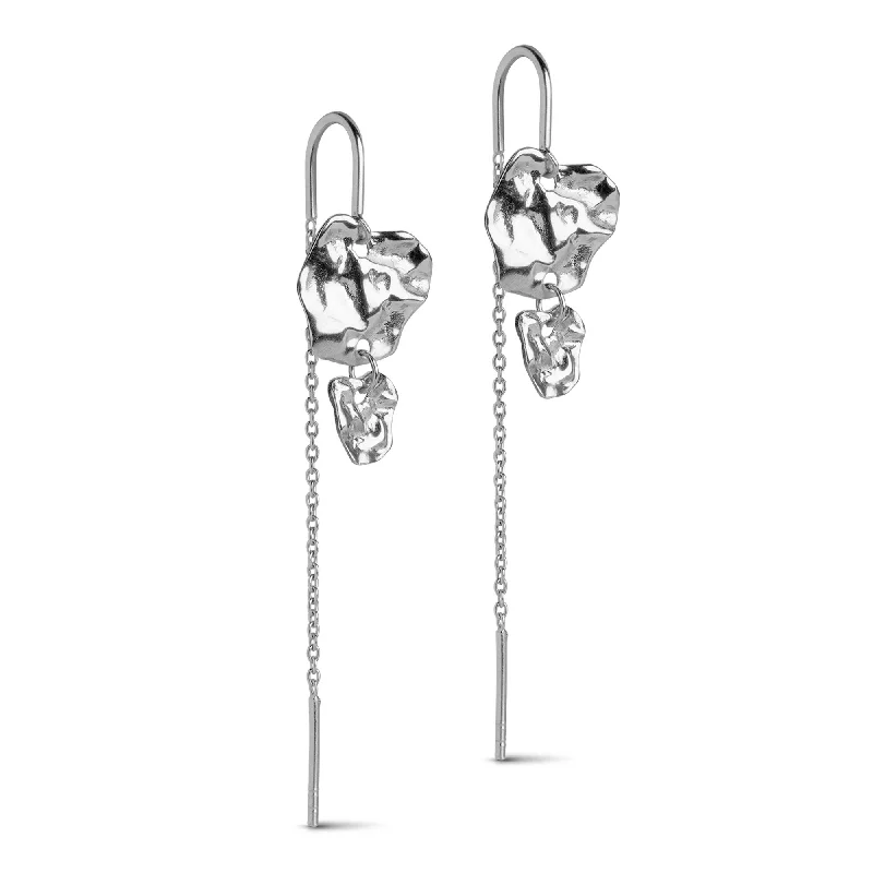 Best hoop earrings with satin ribbons for a soft, feminine appearance-Earring, Kim