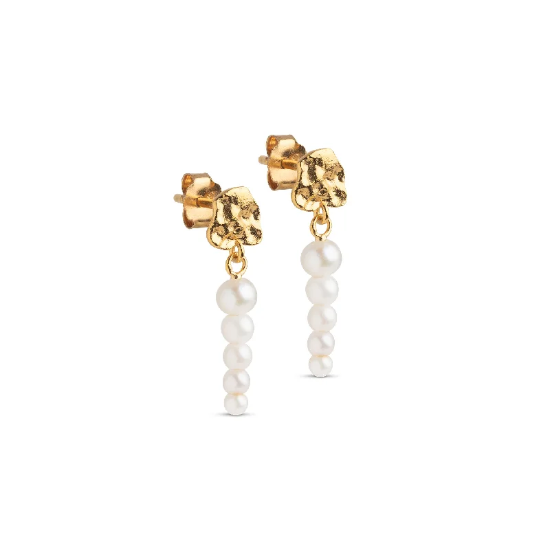 Best hoop earrings with geometric shapes for a modern and artistic appeal-Earring, Malaika