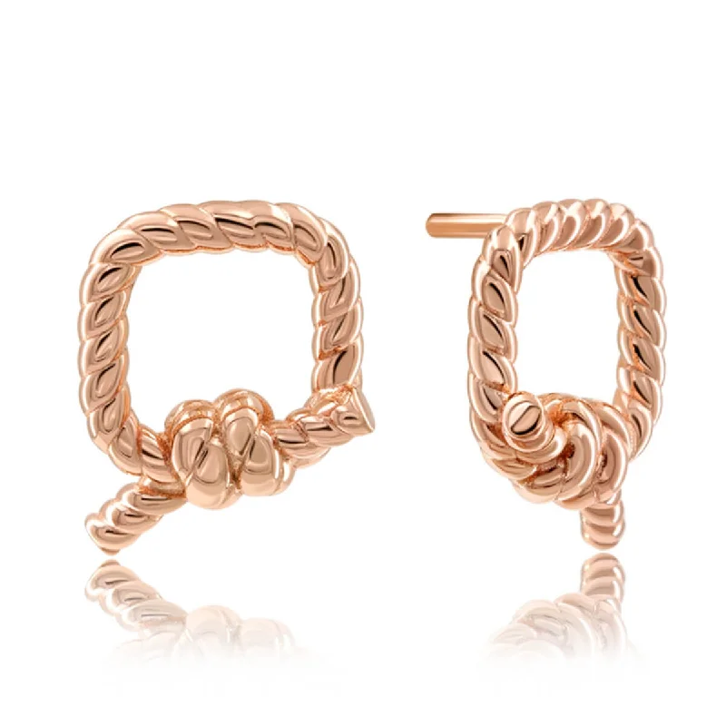 Best hoop earrings with snake chain details for a sleek and modern touch-Earrings CAPUCIN Carré RO