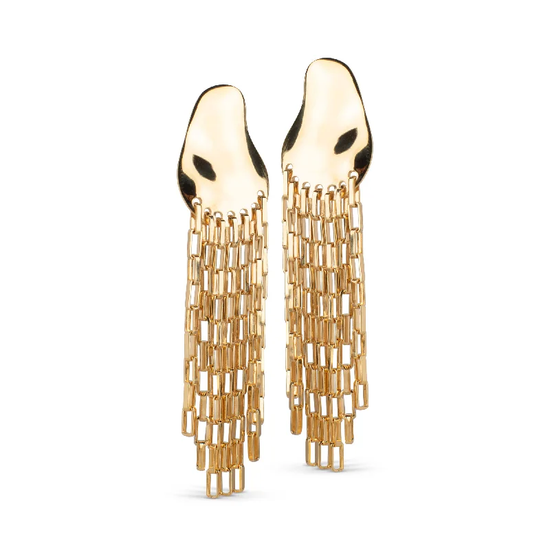 Best hoop earrings with geometric cuts for a sharp, modern appeal-Earrings, Solange