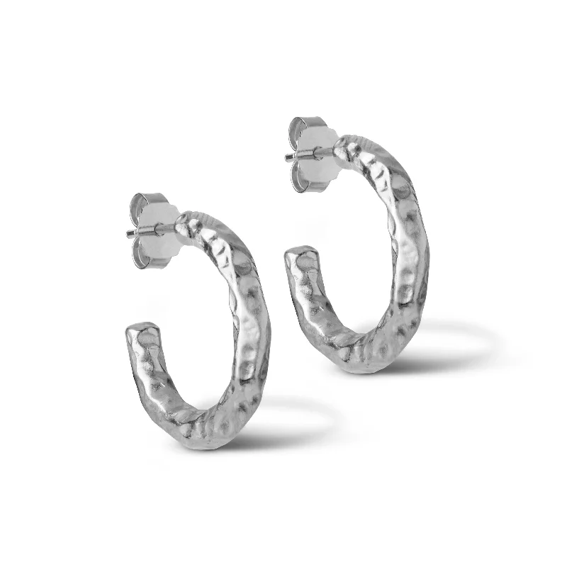 Best hoop earrings with Swarovski crystals for added sparkle and luxury-Hoops, Hali 20 mm