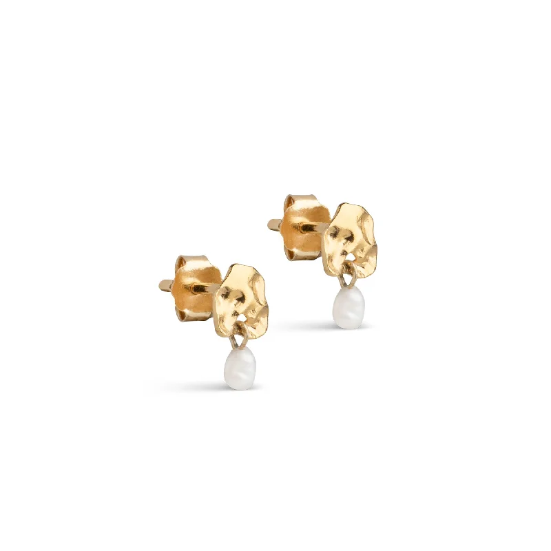 Best hoop earrings with butterfly motifs for a playful and whimsical appearance-Studs, Mio Pearl