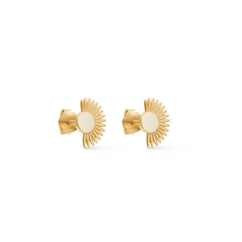 Best hoop earrings with floral designs for a feminine and delicate look-Studs, Soleil