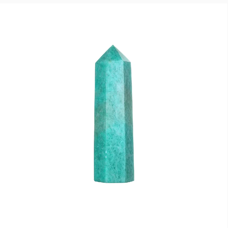 Unique necklaces and pendants with artistic shapes for a creative, one-of-a-kind design-Amazonite Quartz Altar Crystal