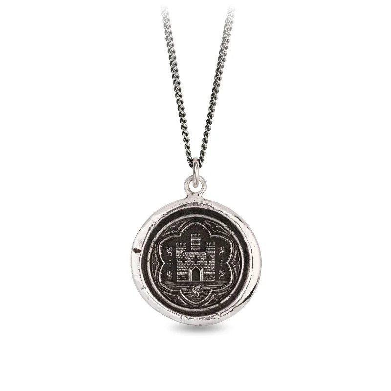 Best necklaces and pendants with layered designs for a chic, stacked look-Castle