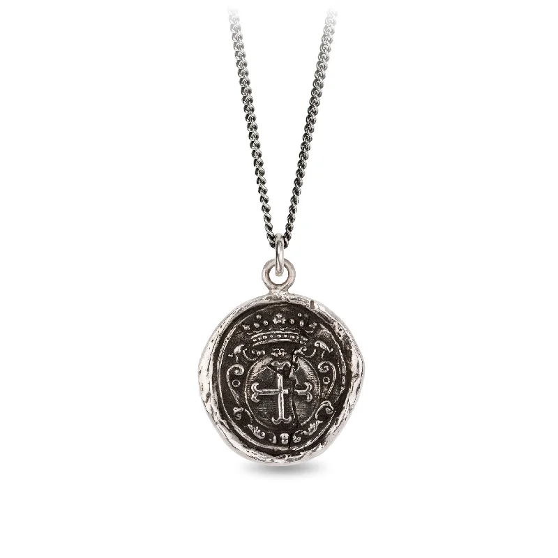 Personalized necklaces and pendants with initials for a customized and meaningful gift-Trust in God