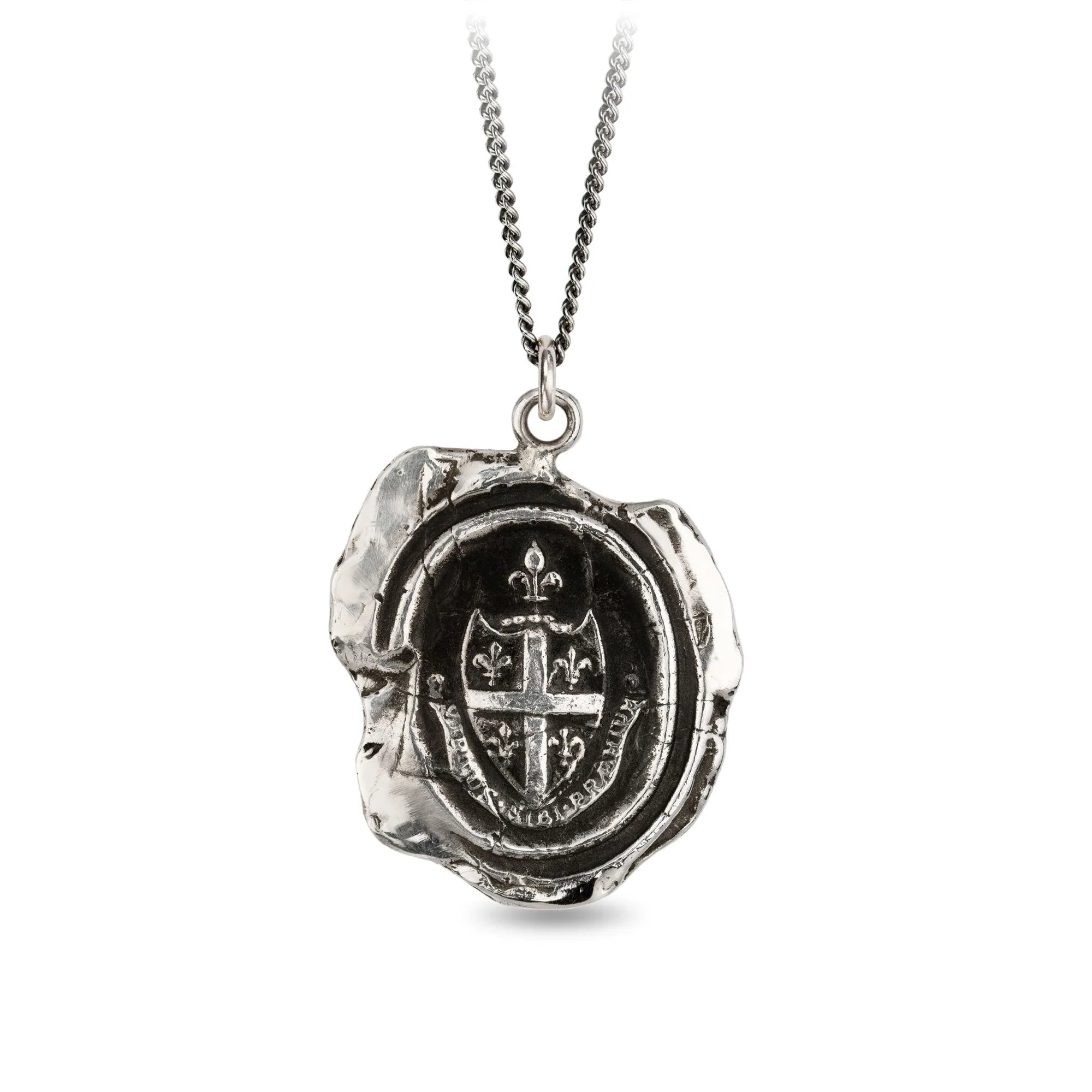 Best necklaces and pendants with layered designs for a chic, stacked look-Five Fleur De Lys