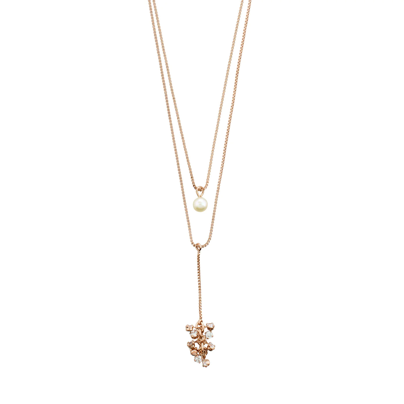 Best necklaces and pendants with adjustable chains for a customizable fit-Jolene Rose Gold Plated Necklace