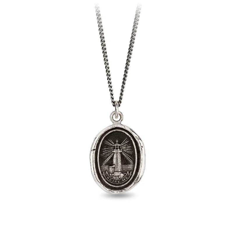 Beautiful necklaces and pendants with diamond halo settings for extra brilliance-Lighthouse