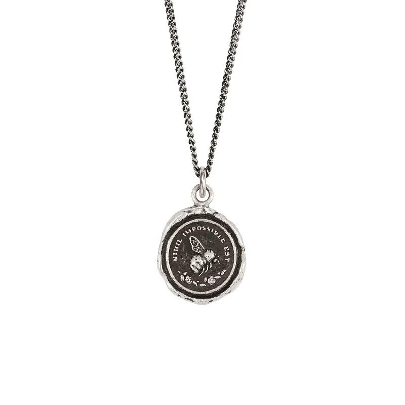 Best necklaces and pendants with heart-shaped lockets for a sentimental keepsake-Nothing Is Impossible